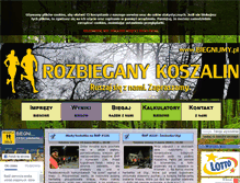 Tablet Screenshot of biegnijmy.pl